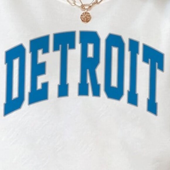 Detroit Football Sweatshirt Style Retro NFL Lions Crewneck Fan Gift 05 - Picture 2 of 5